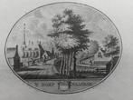 61 / Maasdam - Gravure uit 1793 door Oleffen & Bakker, Antiek en Kunst, Ophalen of Verzenden