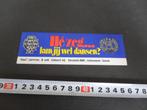 sticker Lichtenvoorde Groenlo Dansstudio KAAK, Ophalen, Zo goed als nieuw, Bedrijf of Vereniging