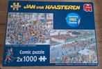 2 x Jan van Haasteren Puzzel  1000 stukjes, Ophalen of Verzenden, 500 t/m 1500 stukjes, Zo goed als nieuw