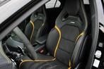 Mercedes-Benz A-Klasse AMG 45 4M Yellow Night Edition Memory, Auto's, Automaat, Gebruikt, 4 cilinders, Leder en Stof