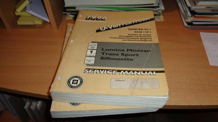 2 delig WerkplHandboek Set CHEVRO-PONT-OLDS (ZIE BESCHRIJV, Boeken, Auto's | Folders en Tijdschriften, Gelezen, Verzenden