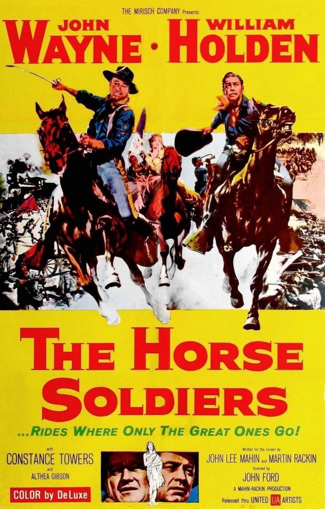 15)The Horse Soldiers, John Ford, John Wayne, William Holden, Cd's en Dvd's, Dvd's | Klassiekers, Zo goed als nieuw, Actie en Avontuur