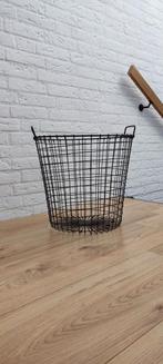 Metalen aardappel mand, Ophalen, Gebruikt