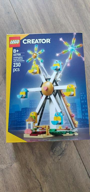 Lego Creator 40758 Celebration Ferris Wheel with fireworks beschikbaar voor biedingen