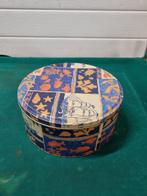 koekblik met vissen rond, Ophalen of Verzenden