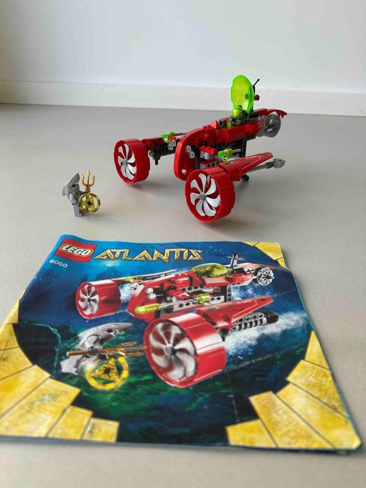 LEGO Atlantis Typhoon Turbo Onderzeeër 8060, Kinderen en Baby's, Speelgoed | Duplo en Lego, Zo goed als nieuw, Lego, Complete set