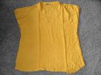 In prima staat: okergeel damesshirt, korte mouw, Hema, M, Kleding | Dames, T-shirts, Maat 38/40 (M), Geel, Ophalen of Verzenden
