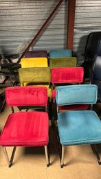 Eetkamer/vergaderstoelen set, Huis en Inrichting, Stoelen, Ophalen of Verzenden, Zo goed als nieuw, Zwart, Vijf, Zes of meer stoelen