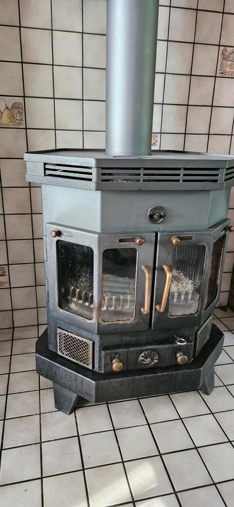 Barbas Houtkachel - Sfeervolle Warmte!, Huis en Inrichting, Kachels, Gebruikt, Vrijstaand, Houtkachel, Hout, Ophalen of Verzenden