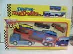 Mercedes Truck oplegwagen Pontiac Camaro Thunderbird modelau, Hobby en Vrije tijd, Modelauto's | Overige schalen, Ophalen of Verzenden