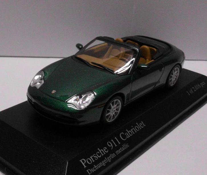 Porsche 911 Cabrio (996) 2001- Minichamps Limited - 1:43, Hobby en Vrije tijd, Modelauto's | 1:43, Zo goed als nieuw, Auto, MiniChamps