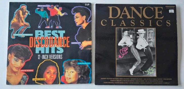 Disco & Dance Classics Vinyl - 2 Dubbel lp's, Cd's en Dvd's, Vinyl | Dance en House, Zo goed als nieuw, Disco, 12 inch, Ophalen of Verzenden