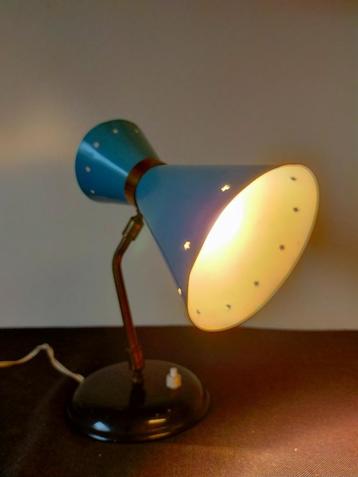 ZELDZAME VINTAGE DIABOLO BUREAULAMP/WANDLAMP beschikbaar voor biedingen