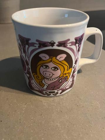 Zeldzame vintage mok Henson miss Piggy Muppet Show beschikbaar voor biedingen