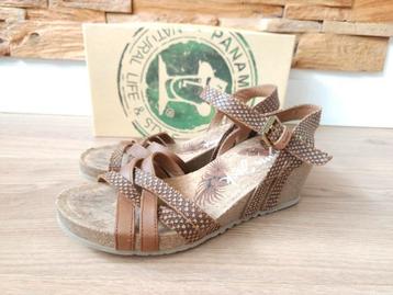 Panama Jack sandalen Vera Snake maat 39 Cognac slippers!!! beschikbaar voor biedingen