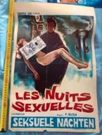 Seksuele nachten filmposter, Ophalen of Verzenden, Gebruikt, A1 t/m A3, Film en Tv