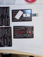 Usb sticks op creditcard model 8 gb, Computers en Software, USB Sticks, Ophalen of Verzenden, Nieuw, 2 TB of meer