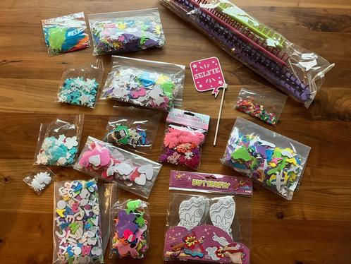 Groot meidenpakket(knutselen, fidget toy, etc), Hobby en Vrije tijd, Knutselen, Gebruikt, Ophalen
