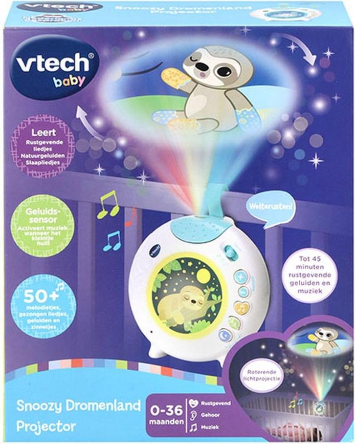 VTech Dierenvriendjes Snoozy Dromenland Projector, Kinderen en Baby's, Speelgoed | Vtech, Nieuw, Ophalen of Verzenden