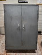 Stalen kast vintage industriële werkplaatskast 135X100 cm, Ophalen, Gebruikt, Vintage industriële look
