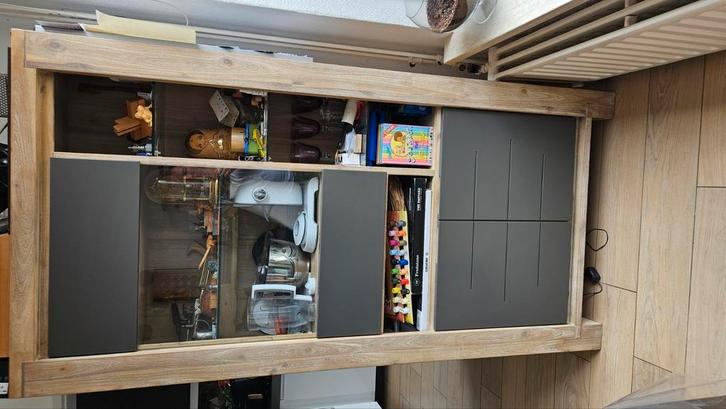 Buffet en dressoir kast van henders en hazel, Huis en Inrichting, Kasten | Buffetkasten, Gebruikt, Minder dan 100 cm, 150 tot 200 cm