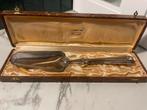 Zilveren taartschep met slagteken, Antiek en Kunst, Antiek | Goud en Zilver, Ophalen, Zilver