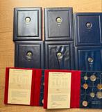 Proofsets in boekvorm. Diverse jaren tussen 1985 - 1995, Koningin Beatrix, Zilver, Euro's, Verzenden