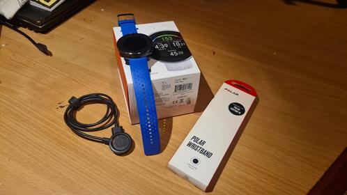 Polar Vantage M blauw, Sieraden, Tassen en Uiterlijk, Sporthorloges, Gebruikt, Blauw, Afstand, Calorieverbanding, Conditie, GPS