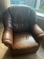 Grote leren fauteuil, gratis ophalen!!, Huis en Inrichting, Fauteuils, Ophalen, Zo goed als nieuw