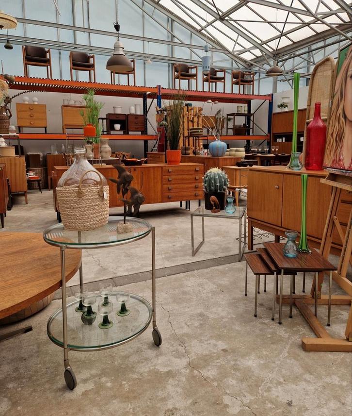 Dasgaaf vintage wonen Rijsenhout, Huis en Inrichting, Kasten | Dressoirs, 25 tot 50 cm, Ophalen