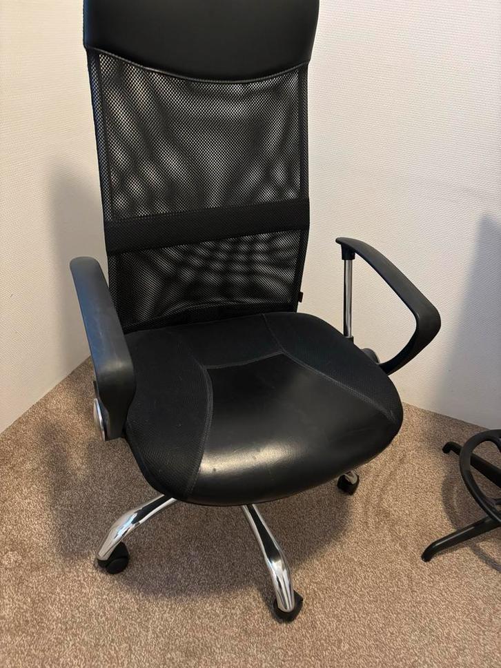 Bureaustoel Sigma - Comfortabel en Stijlvol, Huis en Inrichting, Bureaustoelen, Gebruikt, Bureaustoel, Zwart, Ergonomisch, Ophalen
