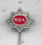 B.S.A. MOTOREN SPELD ZILVERKLEURIG, Ophalen of Verzenden, Gebruikt, Merk, Speldje of Pin