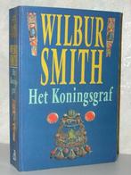Wilbur Smith - Het koningsgraf (grote blauwe paperback), Ophalen of Verzenden, Zo goed als nieuw, Nederland