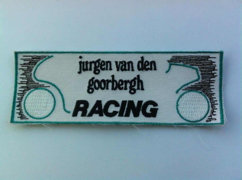 Jurgen van den goorbergh racing patch, Ophalen of Verzenden, Nieuw, Motoren