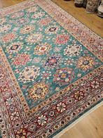 Handgeknoopt oosters tapijt kazak super 293x202, Huis en Inrichting, Stoffering | Tapijten en Kleden, Info@SlatsAntiek.nl, Crème