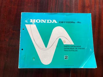Honda cb1100r onderdelenboek beschikbaar voor biedingen