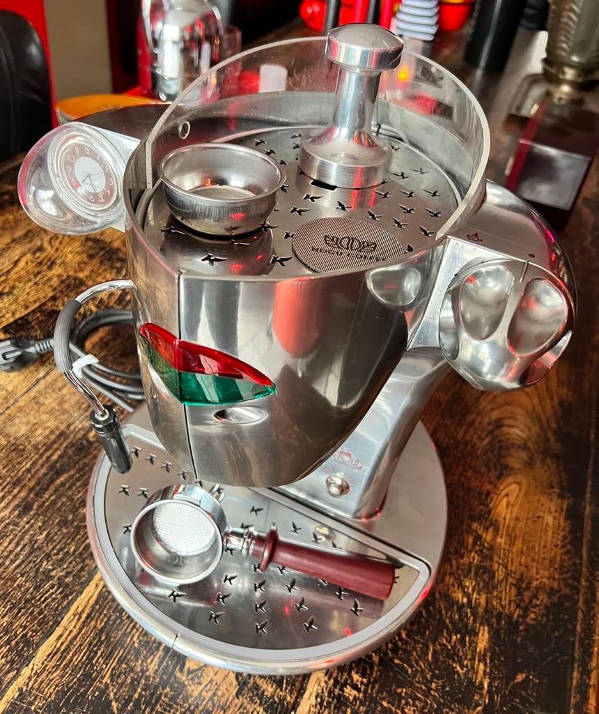 Elektra Nivola design espresso machine, Gebruikt, Espresso apparaat, 4 tot 10 kopjes, Afneembaar waterreservoir