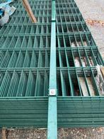 Dubbelstaafmatten hekwerk, Tuin en Terras, Tuinhekken en Hekwerk, Ophalen of Verzenden, Zo goed als nieuw, IJzer, Dubbelstaafmat hekwerk