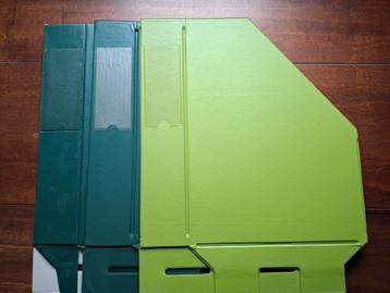 20 Tijdschriftencassette - Tijdschriftenhouder - A4 formaat beschikbaar voor biedingen