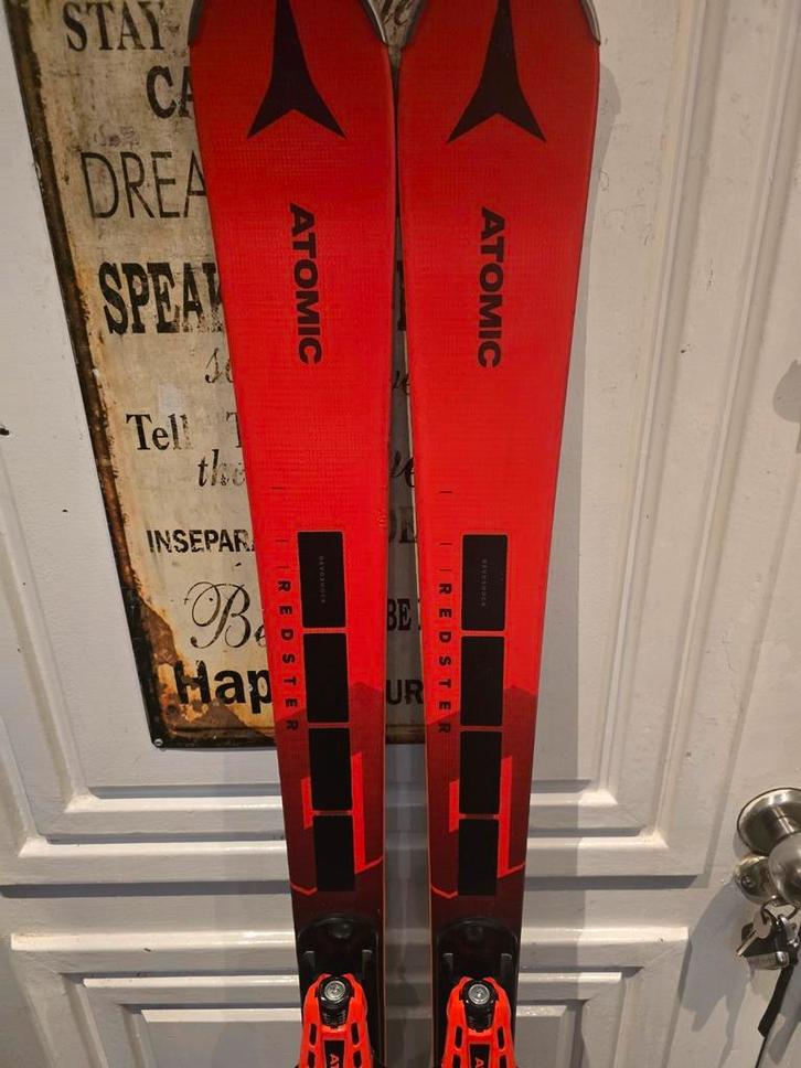 161cm ATOMIC REDSTER G8 REVOSHOCK c gevorderd gs ski 24/25, Sport en Fitness, Skiën en Langlaufen, Zo goed als nieuw, Ski's, Skiën