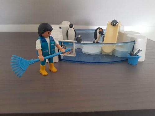 Playmobil Family Fun Pinguïnverblijf 9062, Kinderen en Baby's, Speelgoed | Playmobil, Gebruikt, Complete set, Ophalen of Verzenden