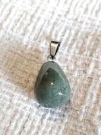 Druppel hanger natuurlijk Aventurijn gratis verzenden, Verzenden, Nieuw, Steen of Mineraal, Groen