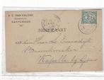 Sappemeer-Briefkaart P.C. van Calcar1903, Verzenden, Voor 1920, Gelopen, Groningen