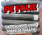 Dampscherm PE folie, 0,20 mm dik afm 4x25 mtr, Ophalen, Overige materialen, Zwart, Overige typen