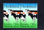 Nvph 1052 paartje koeien 1974 postfris, Postzegels en Munten, Postzegels | Nederland, Ophalen of Verzenden, Na 1940, Postfris