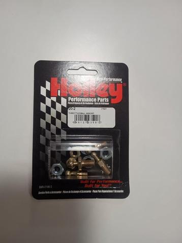 Holley throttle ball assortiment  beschikbaar voor biedingen