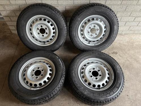 Velgen Mercedes Sprinter VW Crafter 6x130 + Banden 235/65R16, Auto-onderdelen, Banden en Velgen, Winterbanden, 16 inch, 235 mm