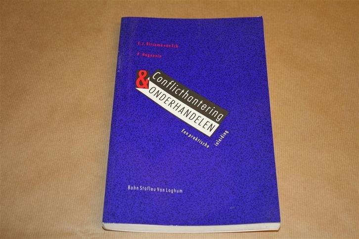Conflicthantering en onderhandelen. Praktische inleiding., Boeken, Economie, Management en Marketing, Gelezen, Management, Ophalen of Verzenden
