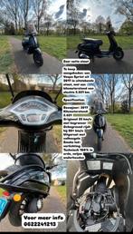 Vespa sprint 2017, Ophalen, Zo goed als nieuw, Benzine