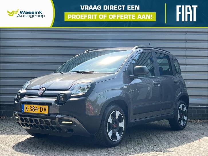 Fiat Panda 1.0 70pk Hybrid City Cross | Sensoren Achter | Ci, Auto's, Fiat, Bedrijf, Te koop, Panda, ABS, Airbags, Dakrails, Elektrische buitenspiegels